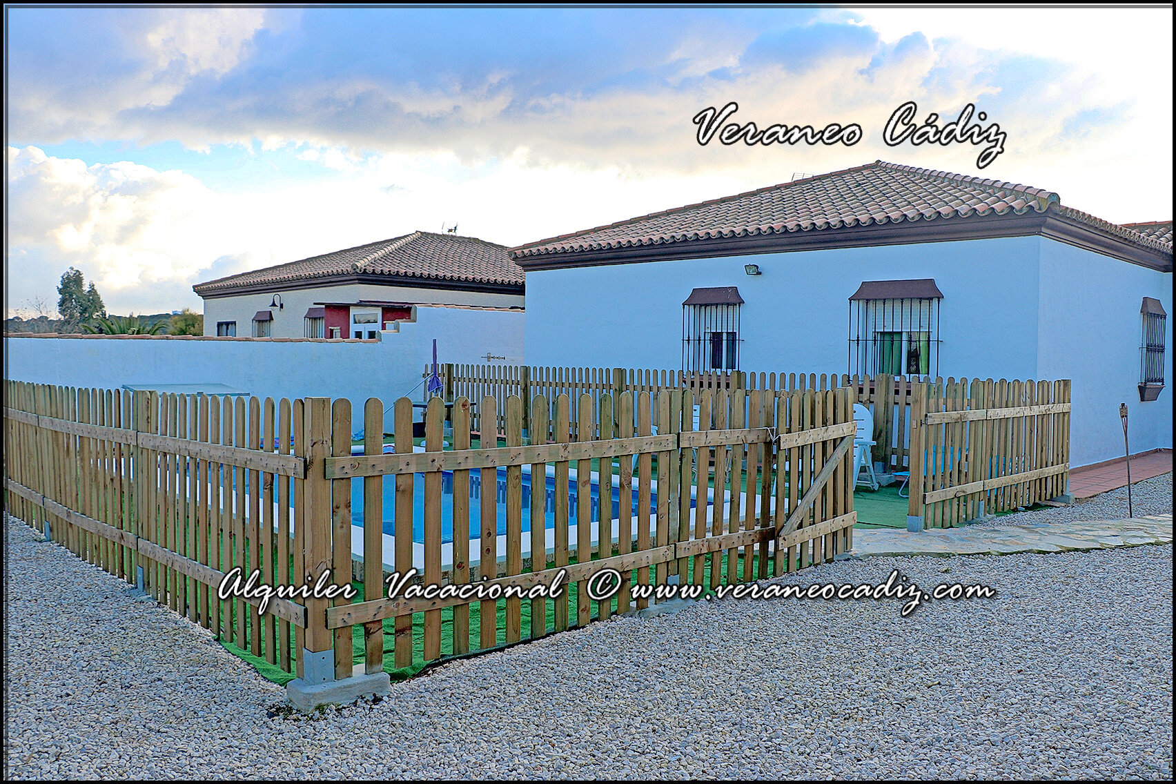 Alquiler Casa vacacional con piscina y Wifi | Chiclana 027