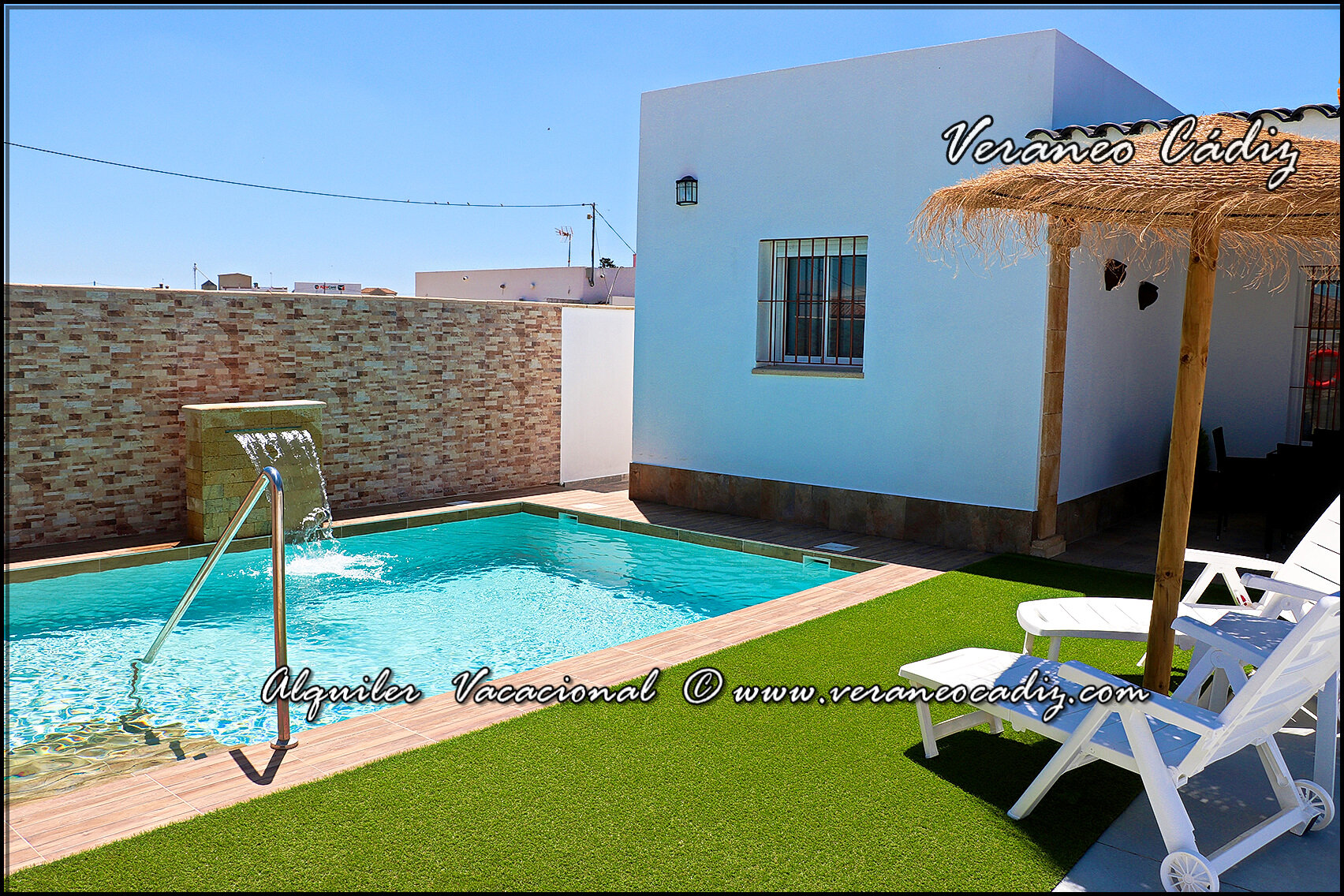 Chalet alquiler vacacional moderno | Conil 344
